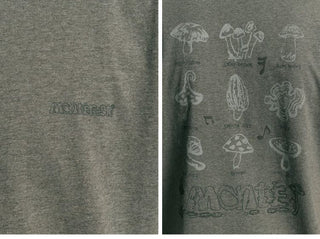 [Monterest] Mushroom Jazz Print Relaxed Tee