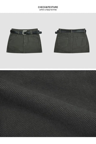 Woody Cotton Skirt Pants - 4 Colors (Delayed delivery)