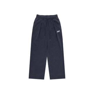 [MASONPRINCE] Cotton Pleated Wide Leg Sweatpants