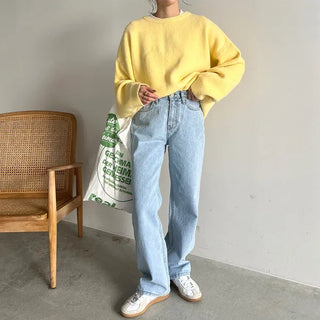 Daily denim pants