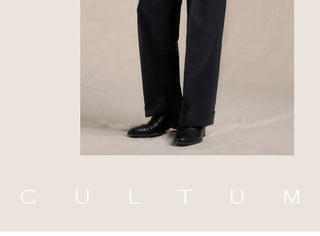 [CULTUM] 1930s Wool Twill Double Pleat Trousers