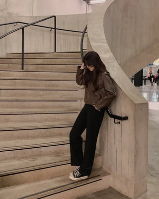 (basic/long) Straight slacks - 4 sizes