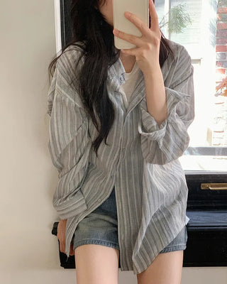 Striped summer shirt - 2 colors