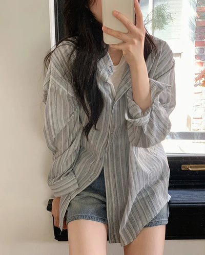 Striped summer shirt - 2 colors