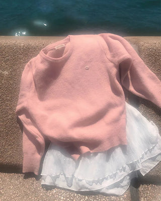 [U-neck/V-neck] 2 types of standard basic knitwear
