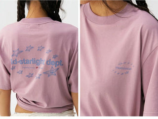 [Monterest] Quick-Dry Star Print Relaxed Fit Tee
