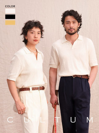 [CULTUM] Sporty Polo Shirt
