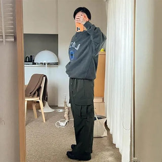 Nylon string cargo pants