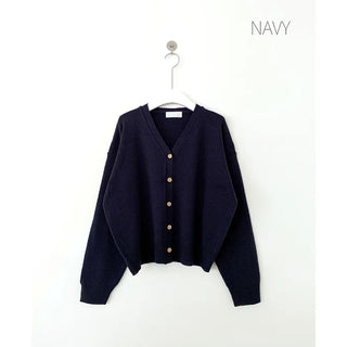 (10 colors) Autumn Layered V-Neck Loose Fit Knit Cardigan
