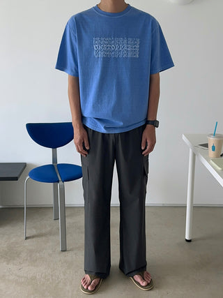 Week Ice Cargo Elastic Waist Pants
