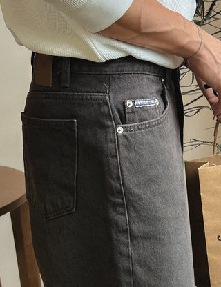 LMY Patch Washed Pants (3 colors, S~L)