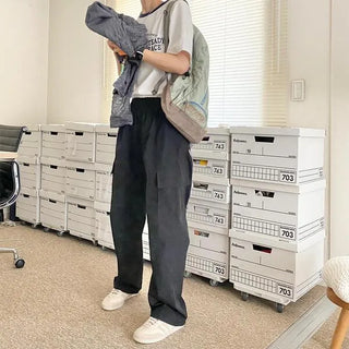Banding Cozy Cargo Pants