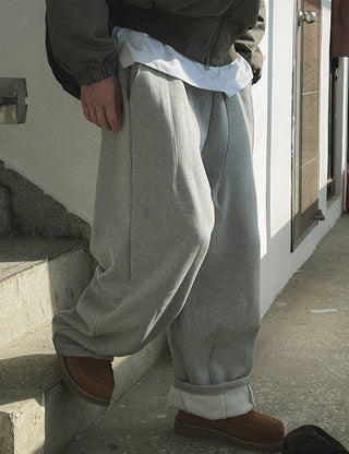 Bowl Cut Fleece Training Pants (4 colors)