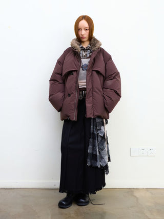 [NeverSeez] Tassel Pleated Skirt