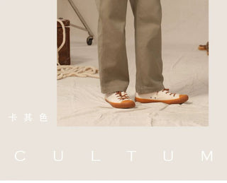 [CULTUM] Washed Cotton Cavalry Twill Straight Pants