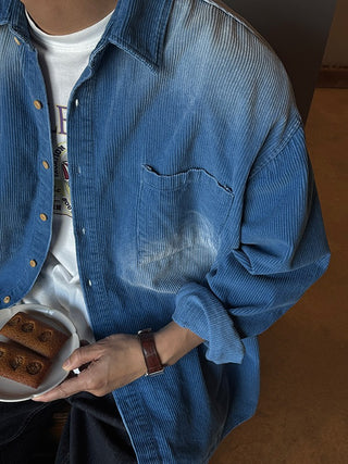 Lisbon Corduroy Washed Outshirt