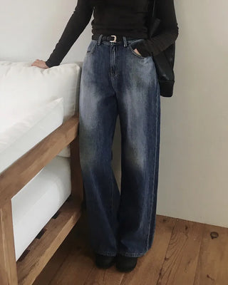 Wide Daily Denim Pants