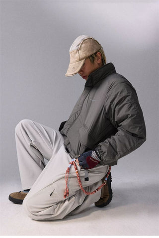 [Monterest] Water-Resistant Stand Collar Padded Jacket