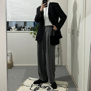 Basic wide slacks