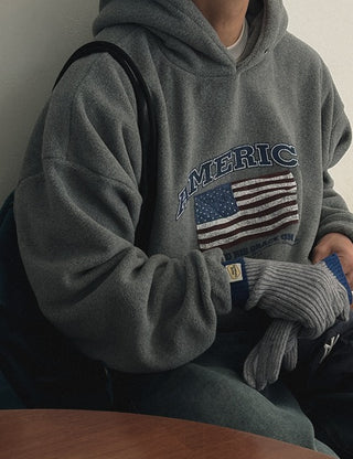 America Fleece Hoodie (3 colors)