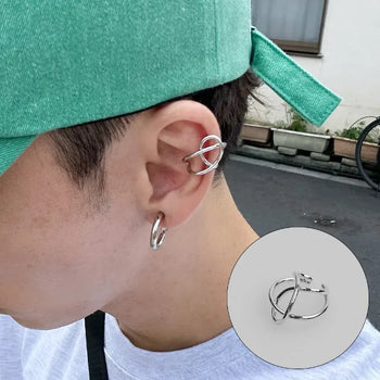 Wave ear cuff