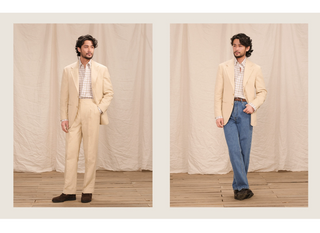 [CULTUM] Notched Lapel Suit Set