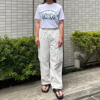 Nylon pocket jogger pants