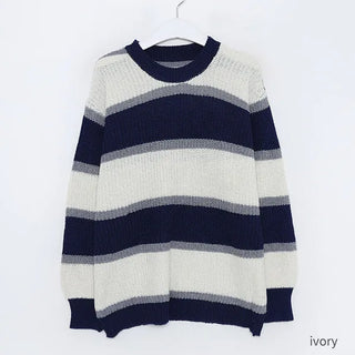 Asymmetrical Border Knit