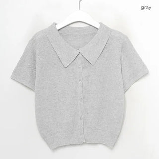 Knit cardigan
