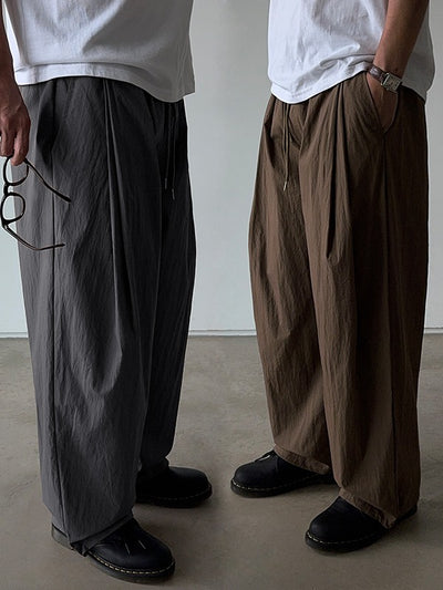Hush Double-Tuck Balloon Fit Wide Pants