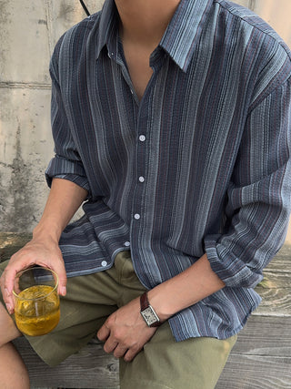 Bird Multi-Stripe Shirt