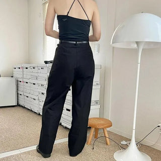 Two-pleat chino pants