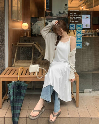 Summer color cardigan