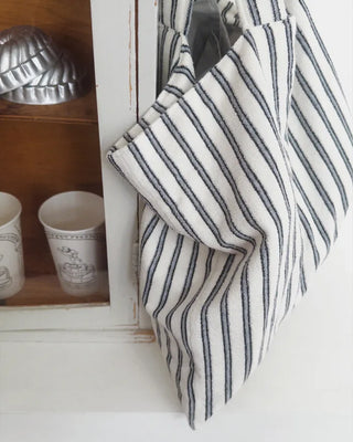 #LENTO. Our Stripe Terry Bag