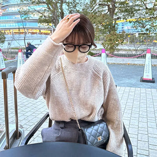 tiramisu raglan sleeve knit