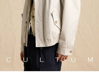 [CULTUM] Cotton Ivy Collar Sailing Jacket