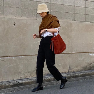 basic knit muffler