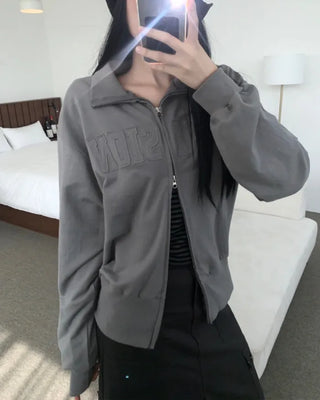 DVSN TRACK PATCH ZIP-UP