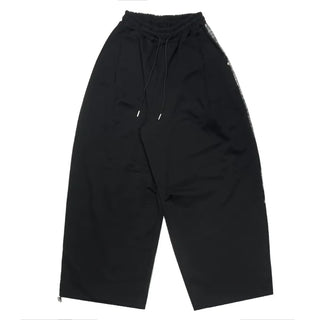 (2 colors) Check Rivet Wide Pants