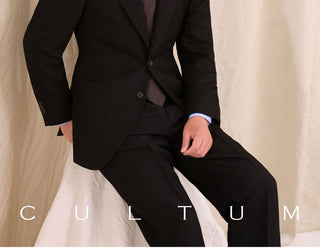 [CULTUM] Cavalry Twill Business Casual Suit Set