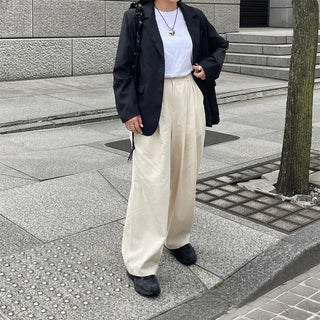 Balloon Cotton Easy Pants