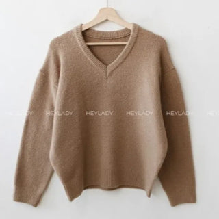 (5 colors) Wool V-knit