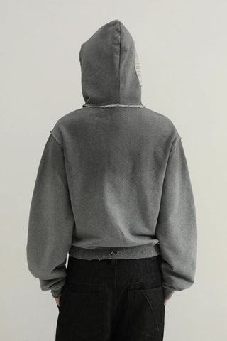 [MASONPRINCE] 460G Heavyweight Remake Zip-Up Hoodie