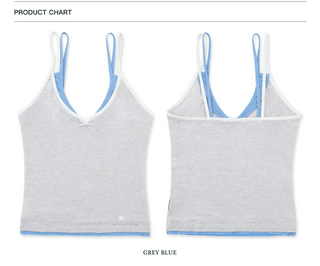 [moromoro2] Stripe Cami Top