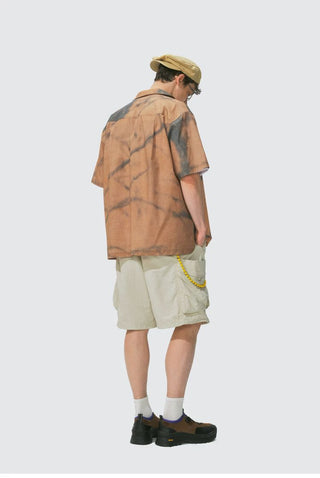 [Monterest] Tree Shadow Print Relaxed Shirt
