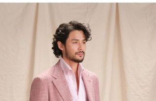 [CULTUM] Houndstooth Suit Jacket