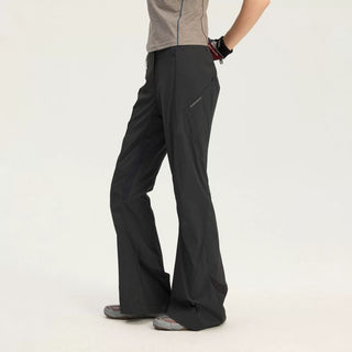 [Monterest] Water-Resistant Textured Flare Pants