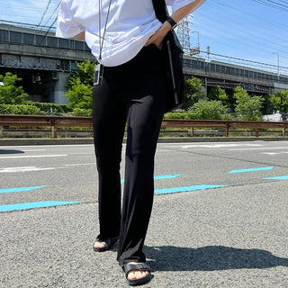 Bootcut slim pants