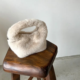 fur mini bag