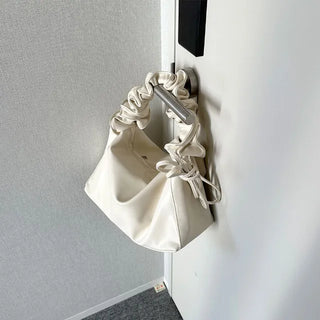 Shirring Square Shoulder Bag